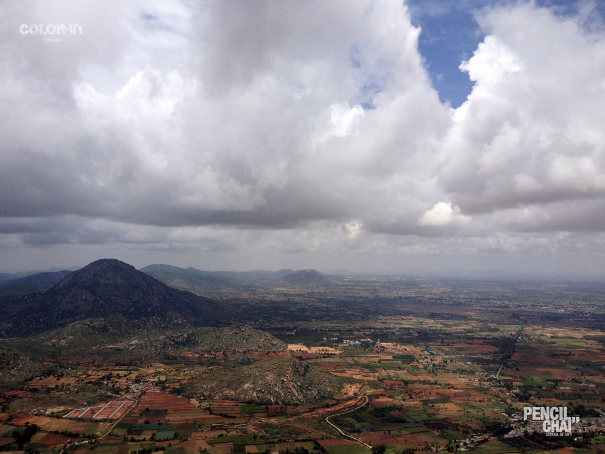 LandScape Drawing Session At Nandi Hills 1