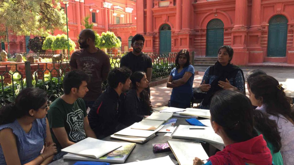 Outdoor Realistic Sketching/Painting Courses on Weekends 2 Fine-Art-Courses-weekend-art-classes-weekdays-art-classes-art-school-art-institute