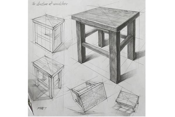 What is a two point perspective? How we can apply it in sketching and painting?